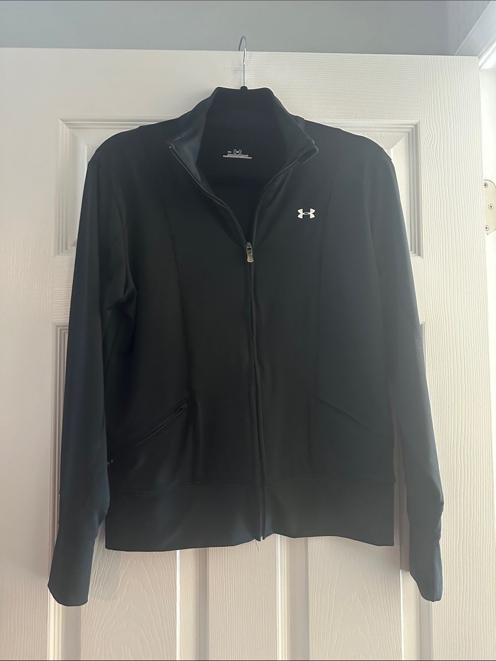 Under Armour Black Athletic Full-Zip Track Jacket